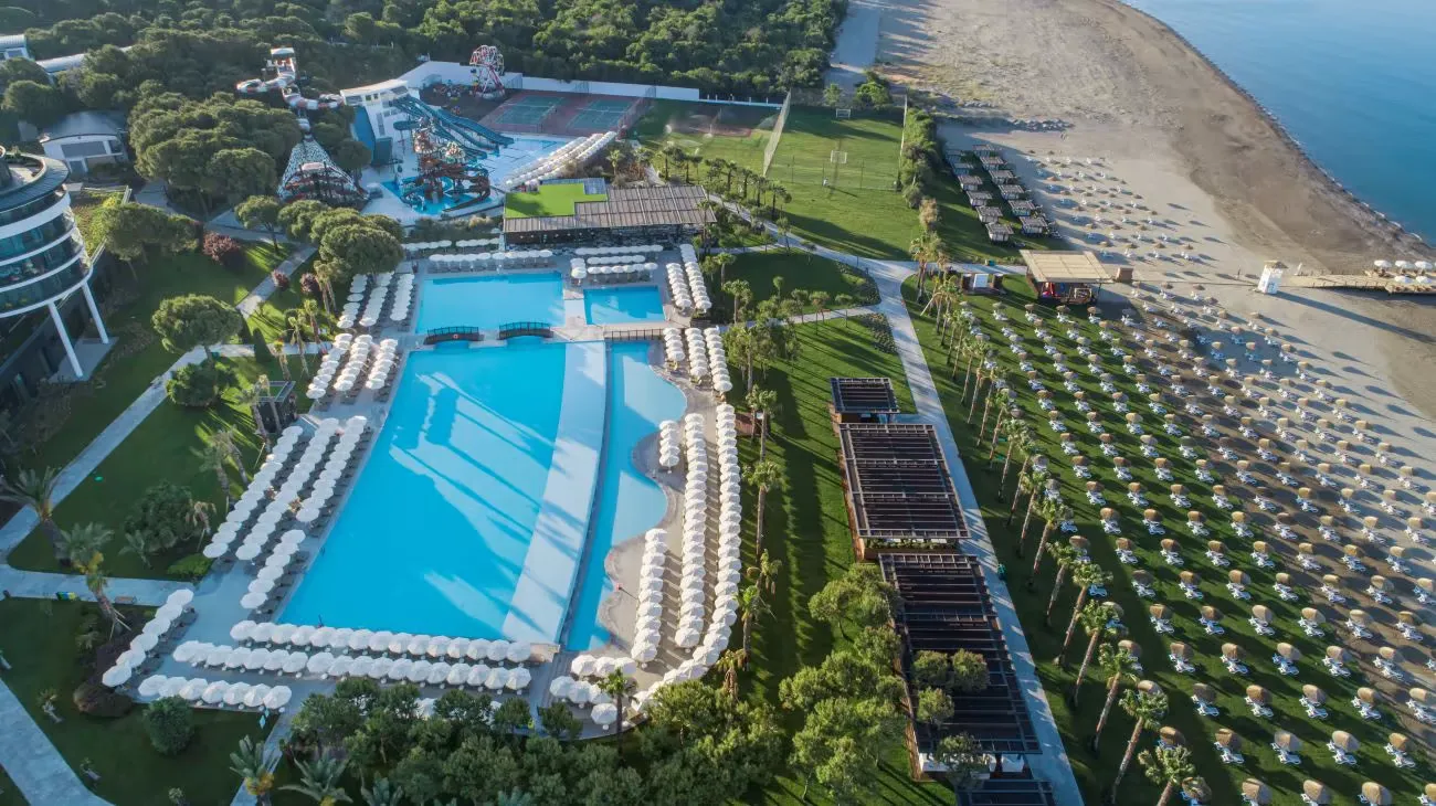 Voyage Belek Golf & Spa · Pools and beachfront