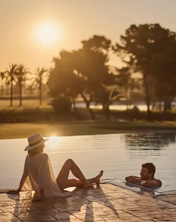 Grand Hyatt La Manga Club Golf & Spa · By the pool at Grand Hyatt
